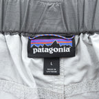 Patagonia ナイロンショーツ アウトドア ショートパンツ ハーフパンツ L グレー ジップポケット STY82126 SP17