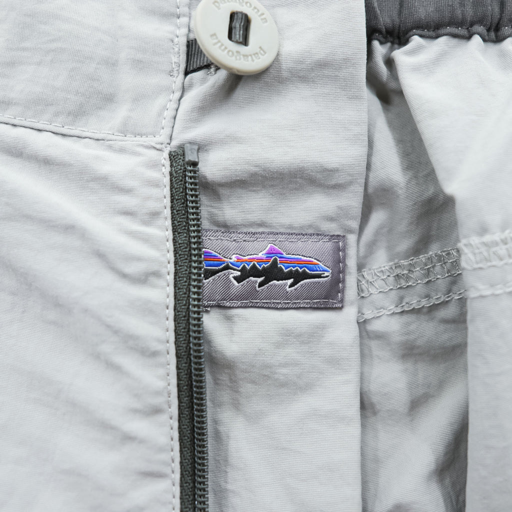 Patagonia ナイロンショーツ アウトドア ショートパンツ ハーフパンツ L グレー ジップポケット STY82126 SP17