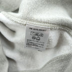 Polo Ralph Lauren 90年代 ヴィンテージ ビッグポニー リバースウィーブ ジップパーカー M グレー フロントポケット 裏起毛 サーマル 袖ライン