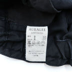 AURALEE 日本製 コットンリネン オックス イージーショーツ ショートパンツ ハーフパンツ L ダークネイビー AL5SPT002-FOX