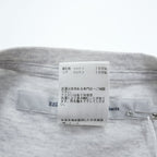 EEL 日本製 7分袖 Tシャツ YURURI TEE 3/4 S グレー ワイド USA製生地 E-25522 未使用品