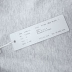 EEL 日本製 7分袖 Tシャツ YURURI TEE 3/4 S グレー ワイド USA製生地 E-25522 未使用品