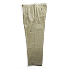 90年代 ヴィンテージ Caribbean シルク 2タック ワイド スラックス パンツ L ベージュ ヘリンボーン プリーツ Relaxed Fit