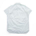 DENIM & SUPPLY RALPH LAUREN 半袖 ワークシャツ L ホワイト オックスフォード ダブルポケット