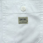DENIM & SUPPLY RALPH LAUREN 半袖 ワークシャツ L ホワイト オックスフォード ダブルポケット