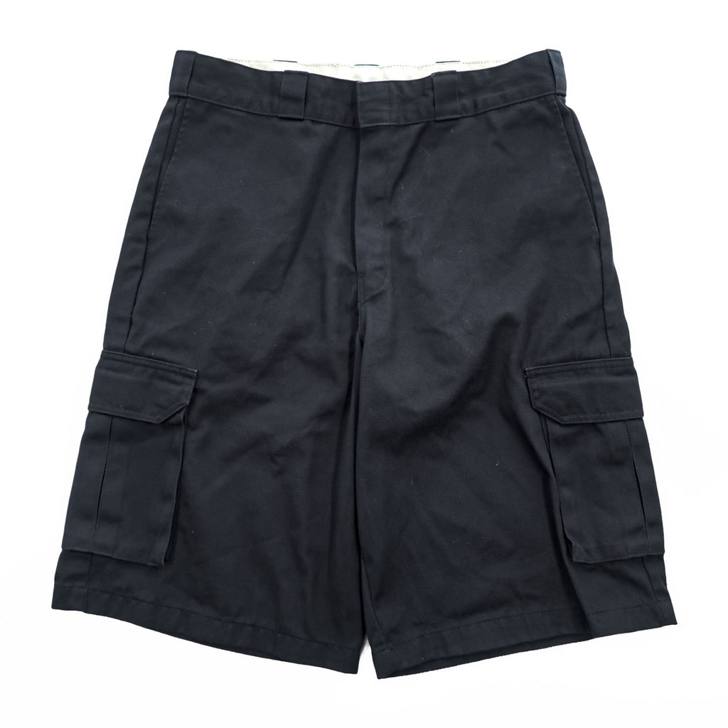 Dickies カーゴショーツ ワーク ハーフパンツ W36 ブラック LOOSE FIT ショートパンツ WR888BK