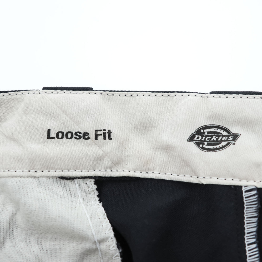 Dickies カーゴショーツ ワーク ハーフパンツ W36 ブラック LOOSE FIT ショートパンツ WR888BK
