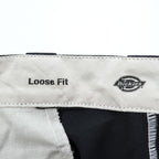 Dickies カーゴショーツ ワーク ハーフパンツ W36 ブラック LOOSE FIT ショートパンツ WR888BK
