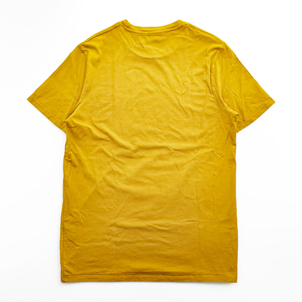 EGONLAB フランス製 Yellow Goat プリント Tシャツ M マスタード イエロー NUBIAN / MIDWEST 取扱い