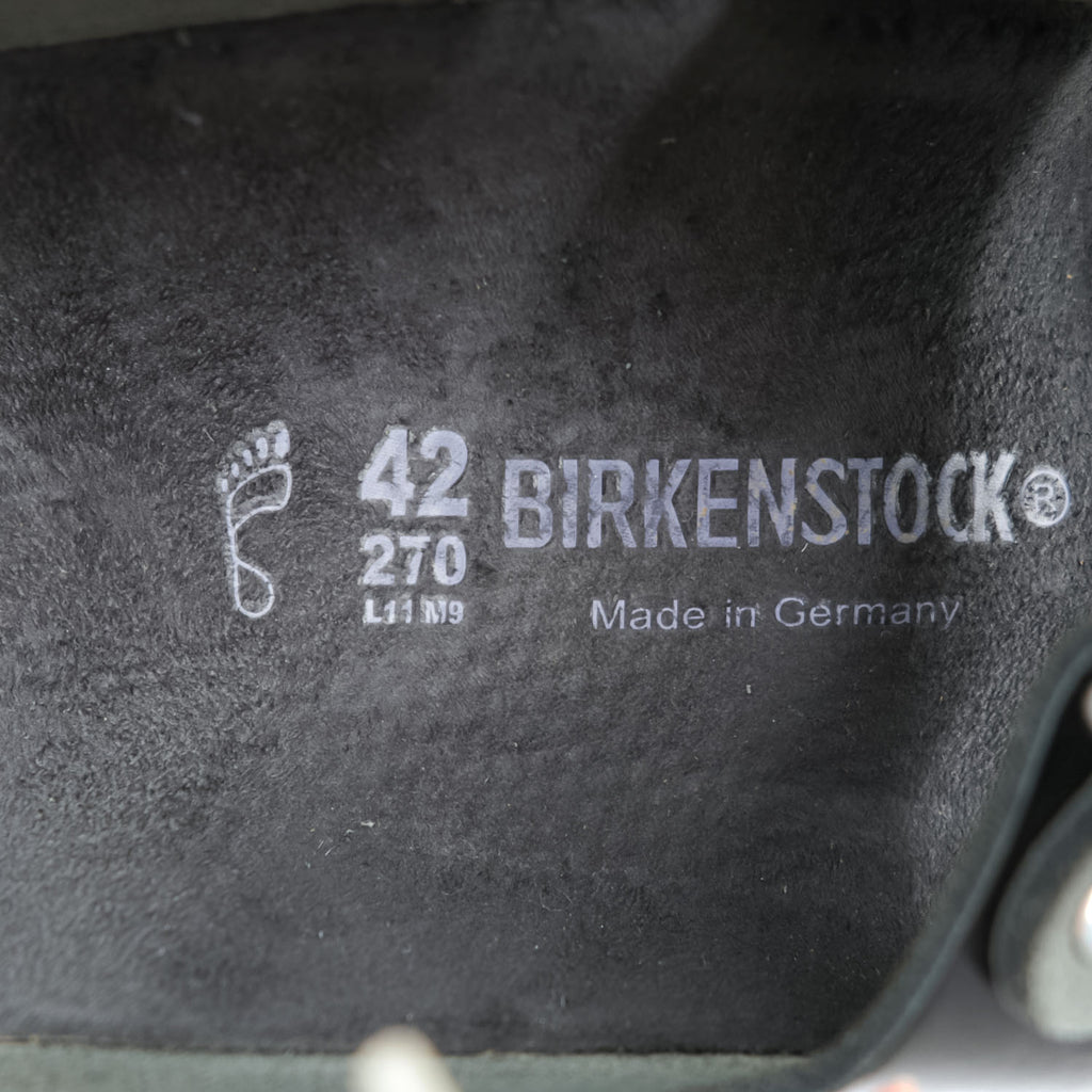BIRKENSTOCK ルカ LUCCA スライド サンダル 27cm ブラック レザー レースアップ EVAソール ドイツ製