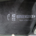 BIRKENSTOCK ルカ LUCCA スライド サンダル 27cm ブラック レザー レースアップ EVAソール ドイツ製