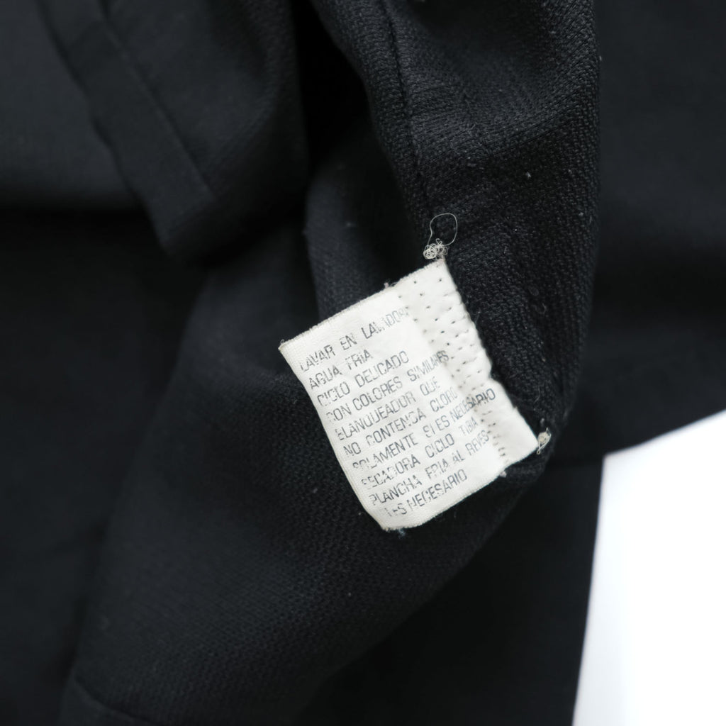 GEORGE 90年代 ヴィンテージ 半袖ワークシャツ XL ブラック SUEDED ボックスシルエット