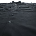 GEORGE 90年代 ヴィンテージ 半袖ワークシャツ XL ブラック SUEDED ボックスシルエット