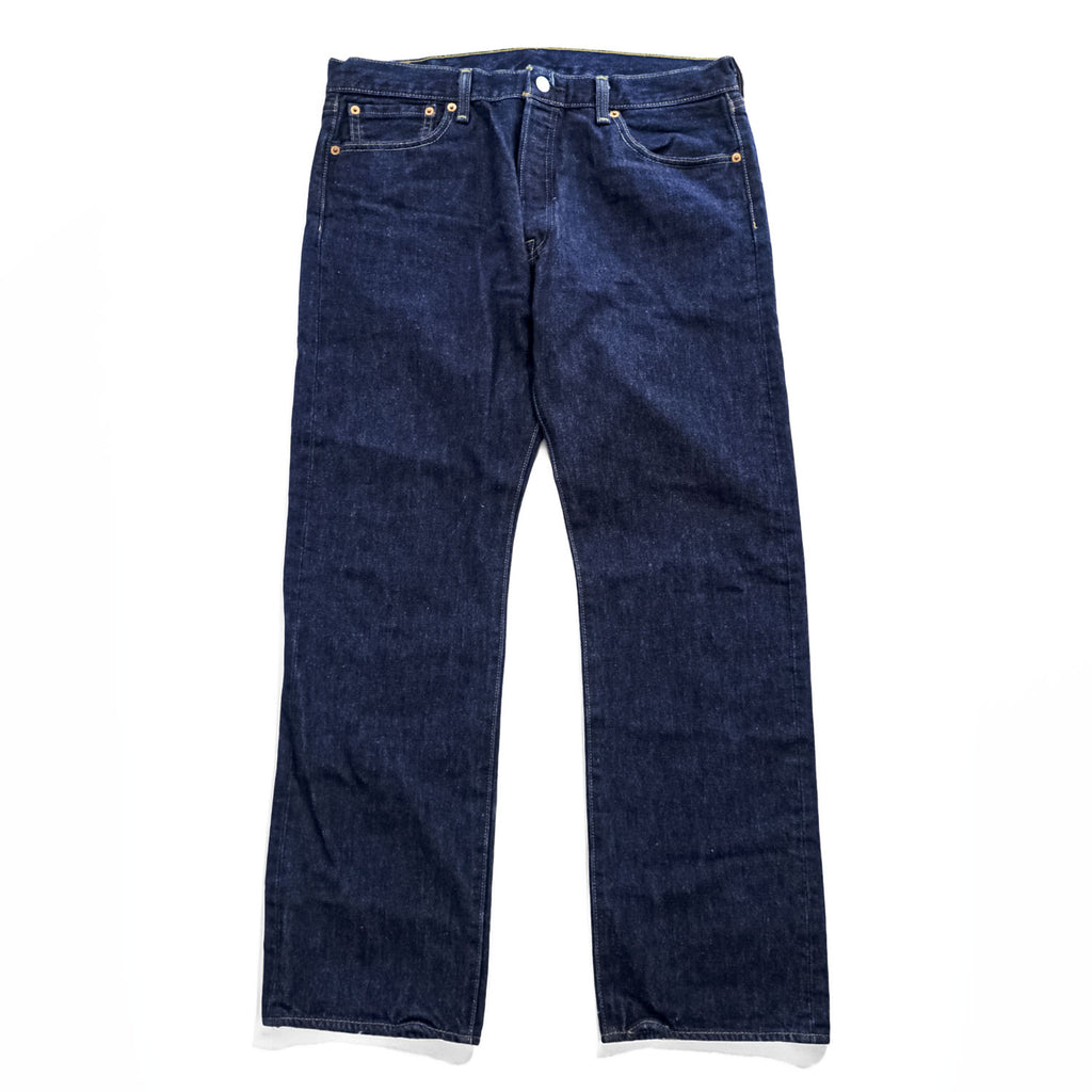 Levi's 501 デニムパンツ ジーンズ 34 x 30 インディゴ 濃紺 リジッド ボタンフライ 00501-0115