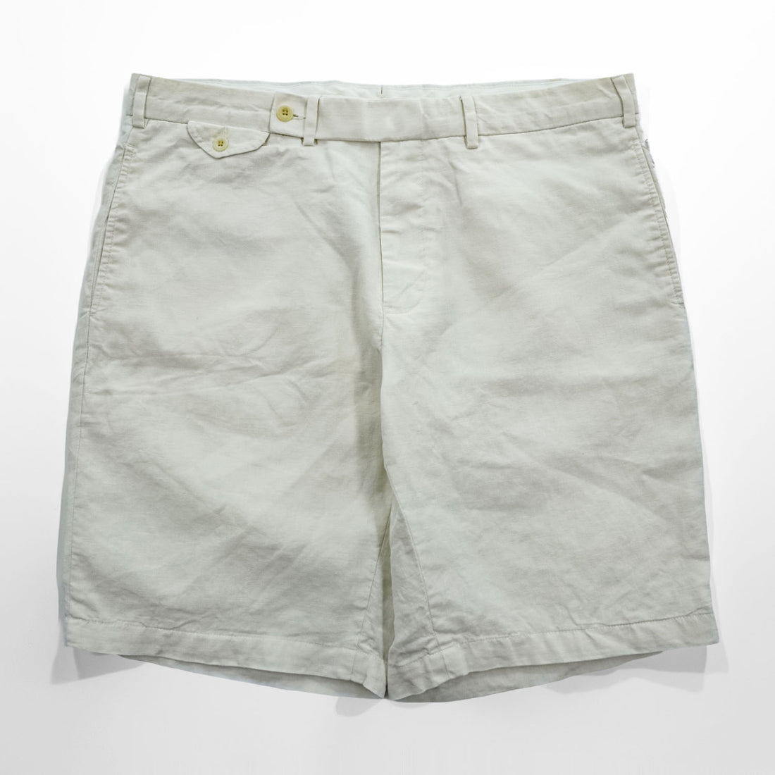 Polo Ralph Lauren 90年代 ヴィンテージ リネンショーツ BRADBURY FIT ショートパンツ L ハーフパンツ