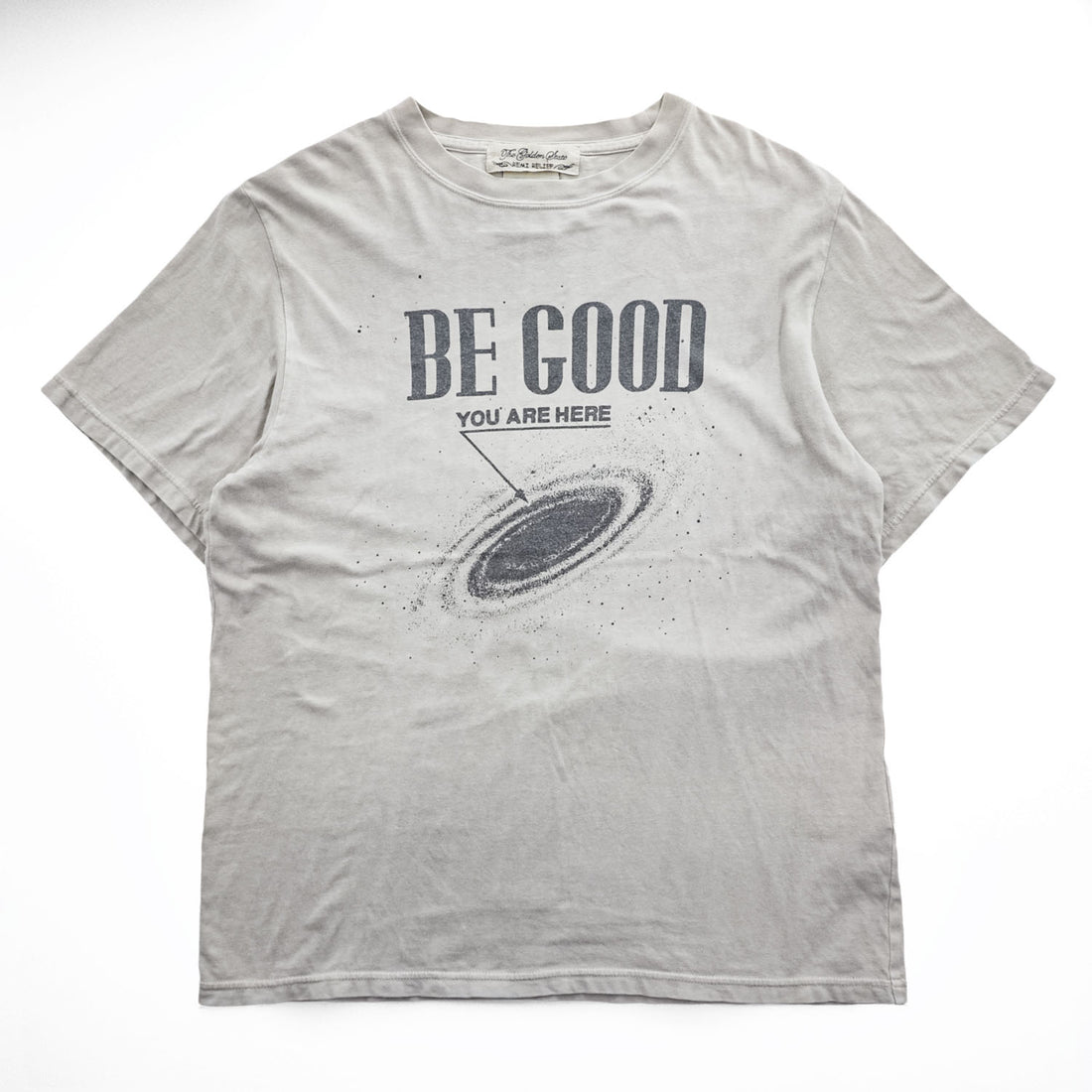 REMI RELIEF 日本製 ヴィンテージ加工 Tシャツ M ベージュ HARD SP加工20/天竺 BE GOOD スペシャル加工
