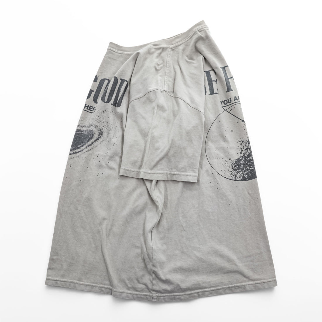 REMI RELIEF 日本製 ヴィンテージ加工 Tシャツ M ベージュ HARD SP加工20/天竺 BE GOOD スペシャル加工