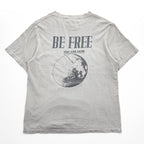 REMI RELIEF 日本製 ヴィンテージ加工 Tシャツ M ベージュ HARD SP加工20/天竺 BE GOOD スペシャル加工