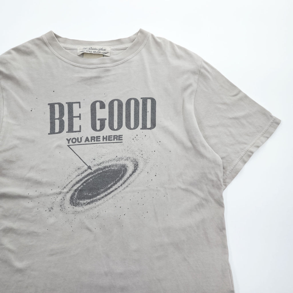 REMI RELIEF 日本製 ヴィンテージ加工 Tシャツ M ベージュ HARD SP加工20/天竺 BE GOOD スペシャル加工