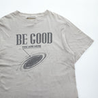 REMI RELIEF 日本製 ヴィンテージ加工 Tシャツ M ベージュ HARD SP加工20/天竺 BE GOOD スペシャル加工