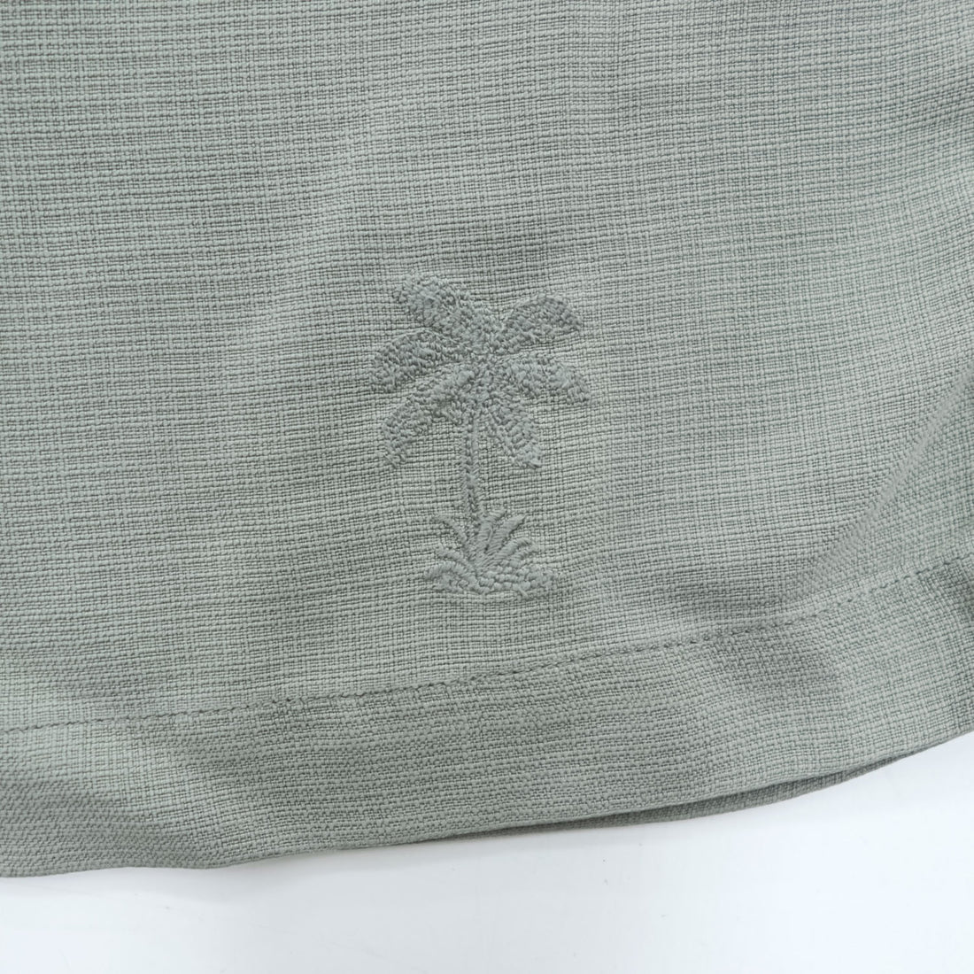 Tommy Bahama 90年代 ヴィンテージ 100%シルク 半袖 キャンプシャツ M グリーン 開襟 オープンカラー ボックスシルエット