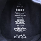 Graphpaper 日本製 モックネック Tシャツ S ネイビー S/S Mock Neck Tee