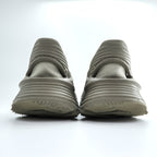 HOKA ONE ONE リストア TC Restore TC スリッポンシューズ スニーカー 27.5cm ベージュ グレー メッシュ EVAソール FL1123E
