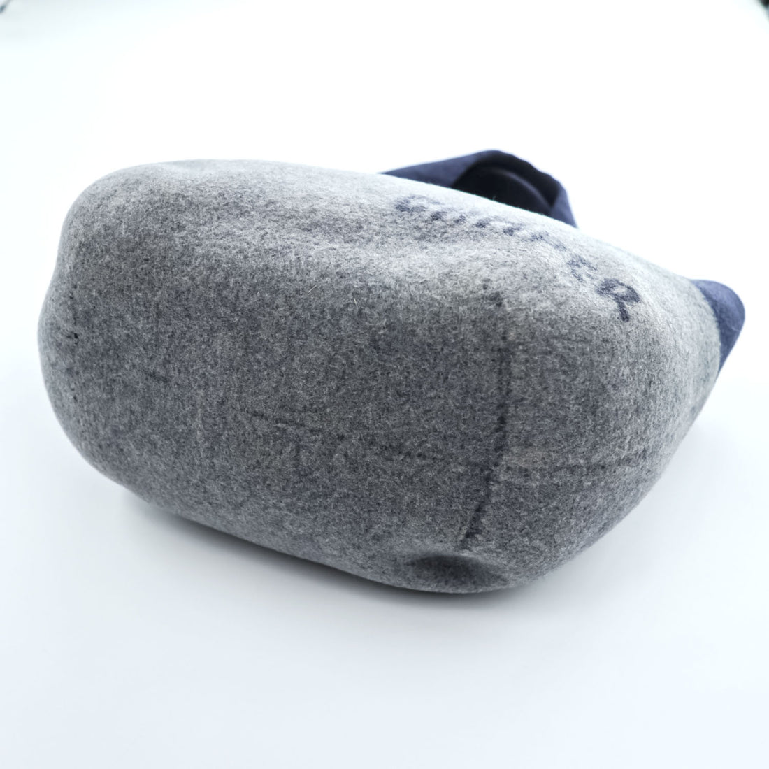 CAMPER メルトン ウール トートバッグ BLANKET TOTE BAG ネイビー グレー バイカラー