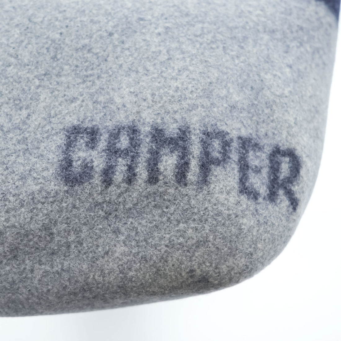 CAMPER メルトン ウール トートバッグ BLANKET TOTE BAG ネイビー グレー バイカラー