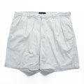 POLO GOLF Ralph Lauren 90年代 ショートパンツ ハーフパンツ XL ホワイト ビッグサイズ 2タック プリーツ CLASSIC GOLF SHORT