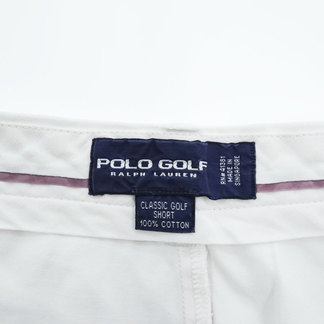 POLO GOLF Ralph Lauren 90年代 ショートパンツ ハーフパンツ XL ホワイト ビッグサイズ 2タック プリーツ CLASSIC GOLF SHORT
