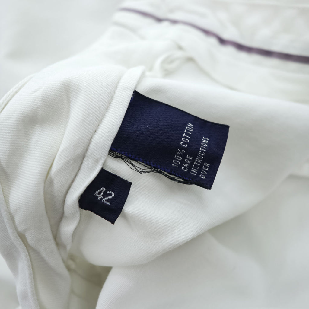 POLO GOLF Ralph Lauren 90年代 ショートパンツ ハーフパンツ XL ホワイト ビッグサイズ 2タック プリーツ CLASSIC GOLF SHORT