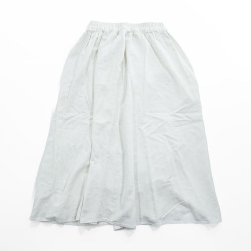 A New Day Women's Off White Ivory Elastic Waist A-Line Midi Maxi Skirt Size S Made in Vietnam