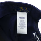 Polo Ralph Lauren ビッグポニー 刺繍 スナップバック キャップ ONE SIZE ネイビー