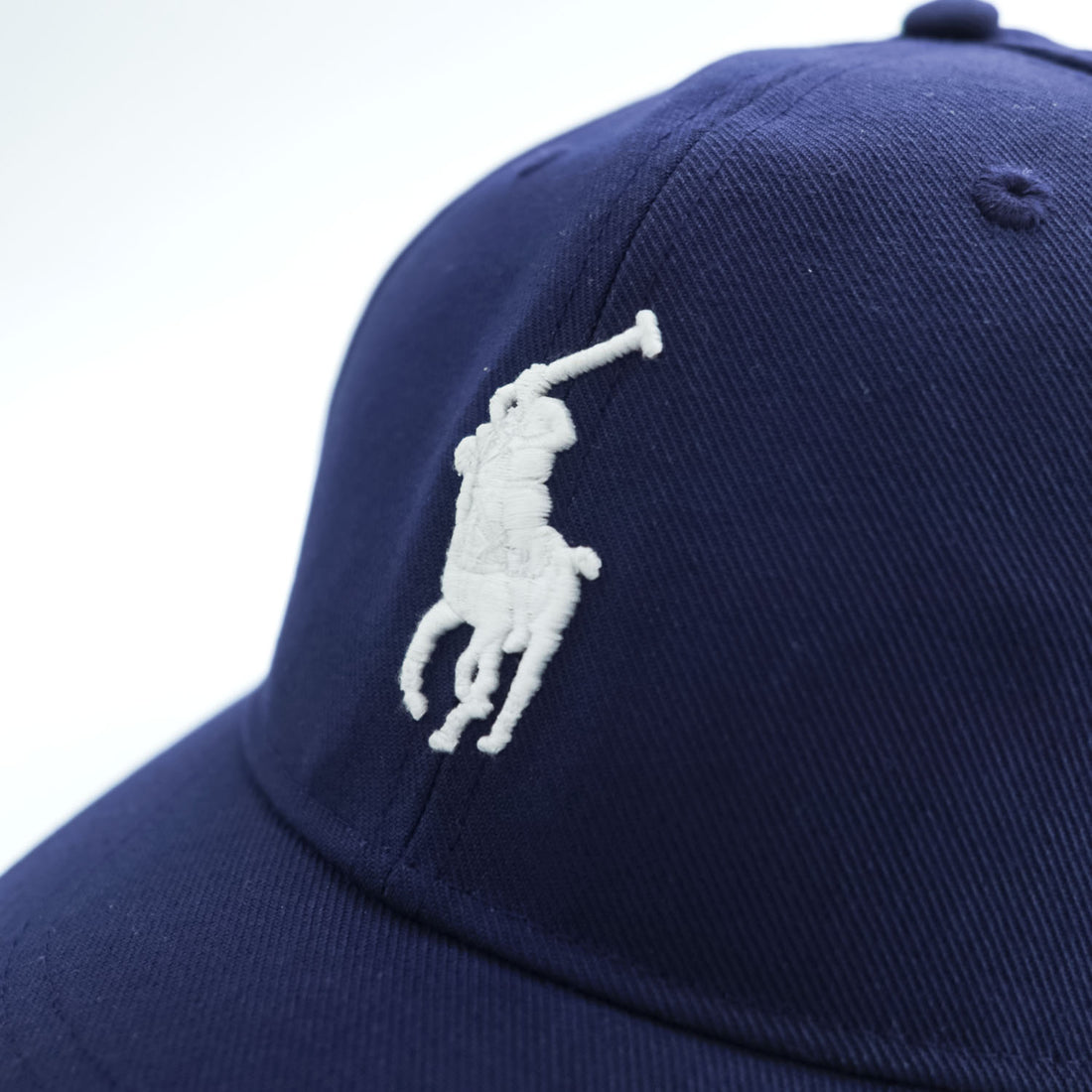 Polo Ralph Lauren ビッグポニー 刺繍 スナップバック キャップ ONE SIZE ネイビー