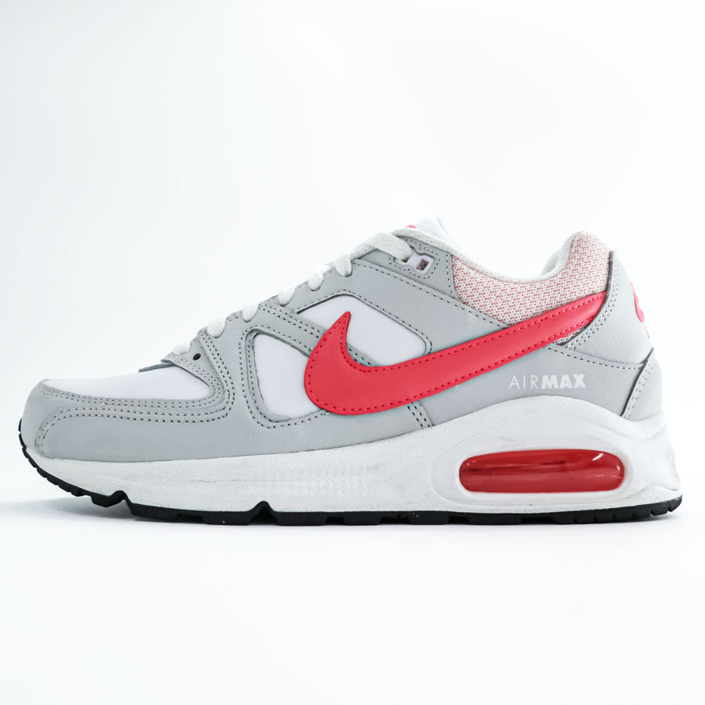NIKE エアマックス コマンド W AIR MAX COMMAND スニーカー 25cm ホワイト グレー ピンク 397690-169