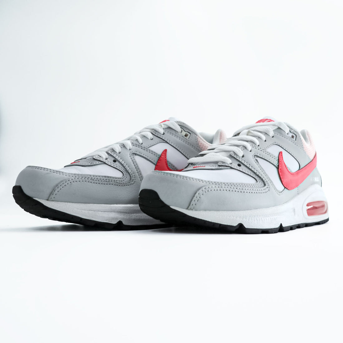 NIKE エアマックス コマンド W AIR MAX COMMAND スニーカー 25cm ホワイト グレー ピンク 397690-169