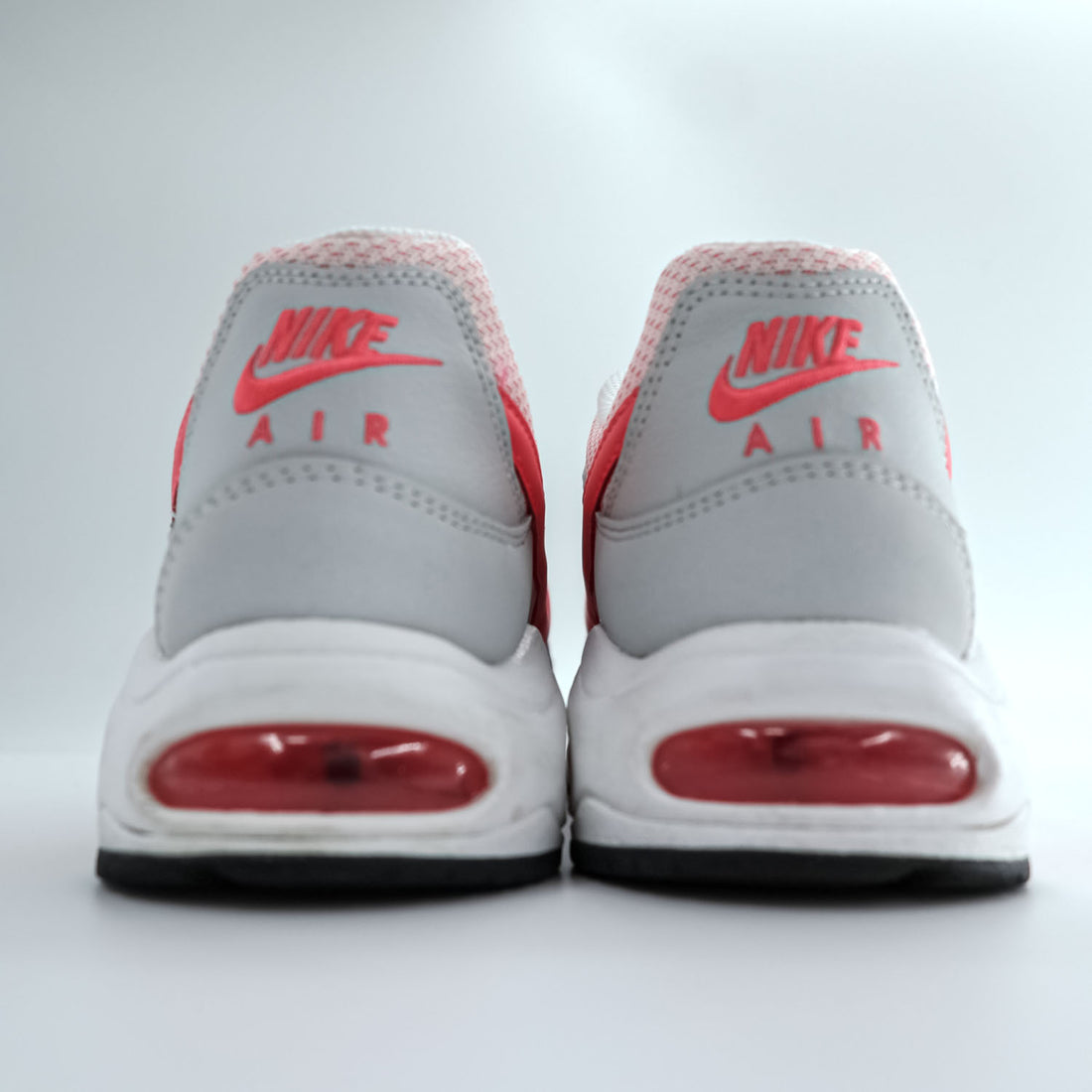 NIKE エアマックス コマンド W AIR MAX COMMAND スニーカー 25cm ホワイト グレー ピンク 397690-169