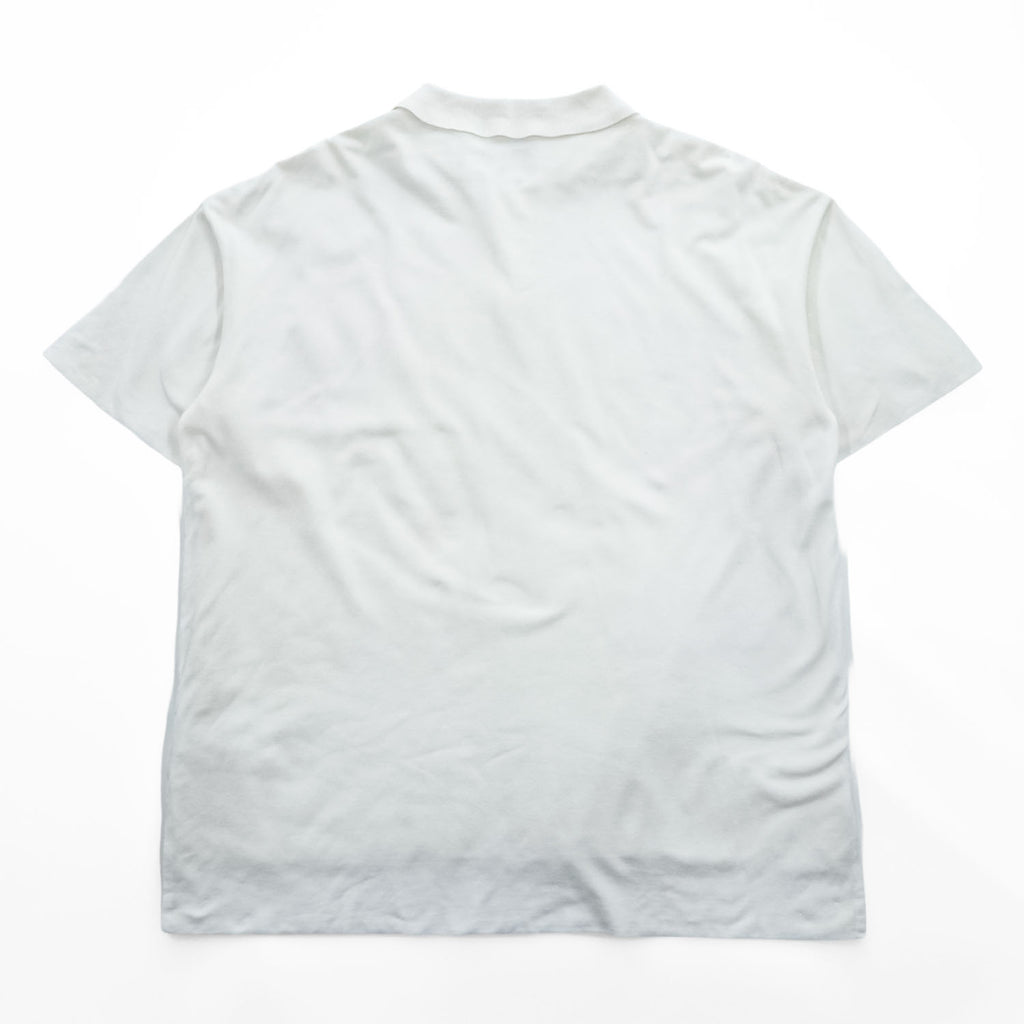 AURALEE 日本製 ポロシャツ 3 ホワイト PIQUE DOUBLE CLOTH POLO コットン A7SP01HK