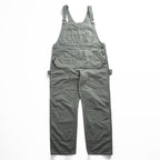 South2 West8 日本製 ダブルニー キャンバス オーバーオール 11.5oz Cotton Canvas Overalls L グレー ダック地 0T493
