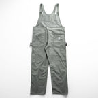 South2 West8 日本製 ダブルニー キャンバス オーバーオール 11.5oz Cotton Canvas Overalls L グレー ダック地 0T493