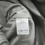South2 West8 日本製 ダブルニー キャンバス オーバーオール 11.5oz Cotton Canvas Overalls L グレー ダック地 0T493