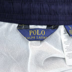 Polo Ralph Lauren ナイロン ショートパンツ スイムショーツ L ネイビー メッシュライナー スモールポニー ロゴ 刺繍