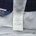 Polo Ralph Lauren ナイロン ショートパンツ スイムショーツ L ネイビー メッシュライナー スモールポニー ロゴ 刺繍