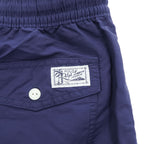 Polo Ralph Lauren ナイロン ショートパンツ スイムショーツ L ネイビー メッシュライナー スモールポニー ロゴ 刺繍