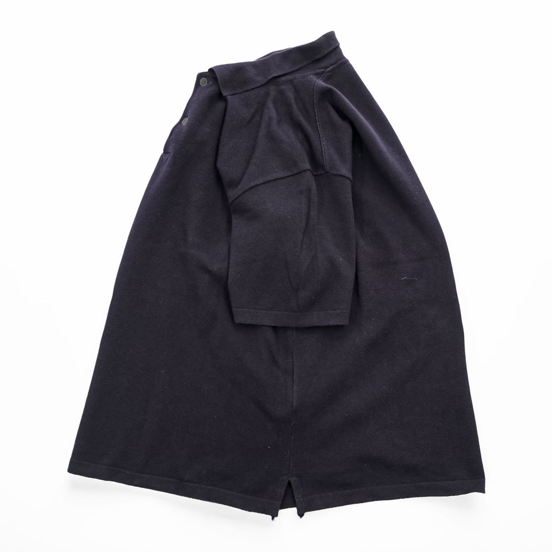 FilMelange 日本製 ポロシャツ XL ダークネイビー OUDNEY 鹿の子 191-1034