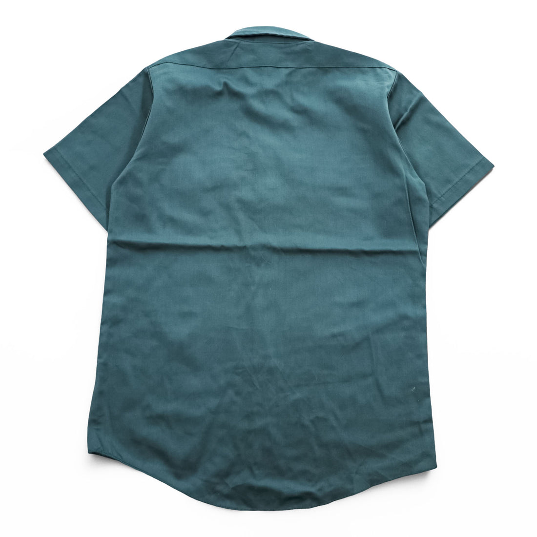 Dickies 90年代 ヴィンテージ 半袖 ワークシャツ M グリーン ベリーズ( USA )製