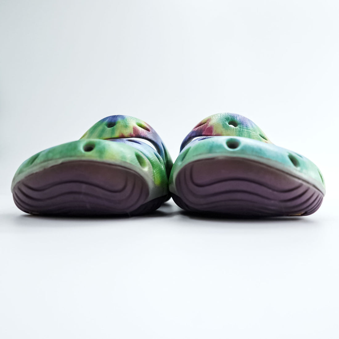 KEEN ヨギ YOGUI ARTS サンダル 26cm パープル ブルー グリーン タイダイ DEAD DYE