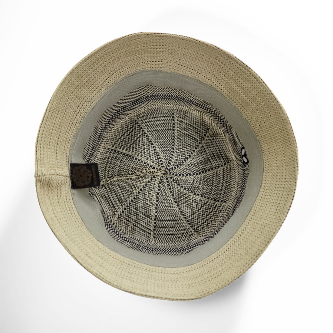 Sexhippies バケットハット ナチュラル セーラーハット ベージュ ネイビー STRIPED OG BUCKET