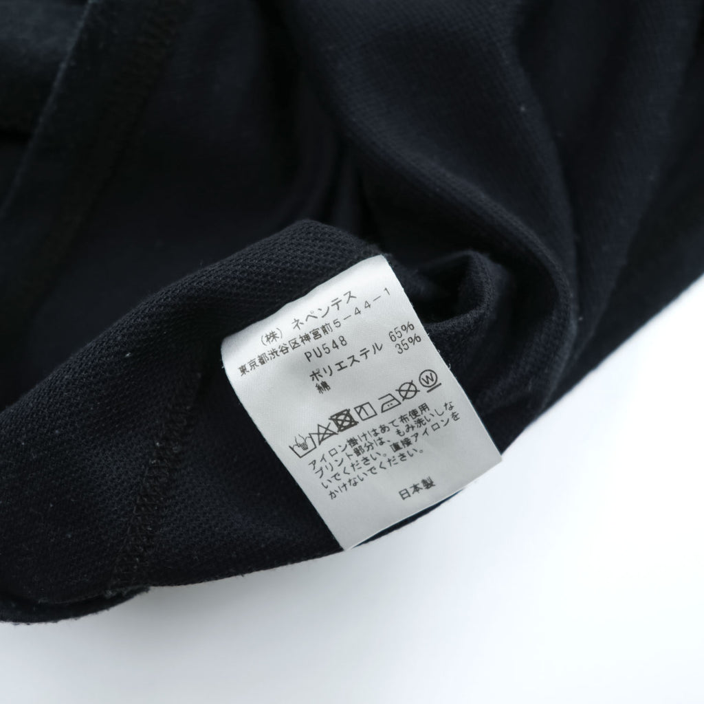 South2 West8 日本製 ロングスリーブ ポケット Tシャツ L/S Round Pocket Tee Circle Horn 長袖 ロンT M ブラック バックプリント PU548
